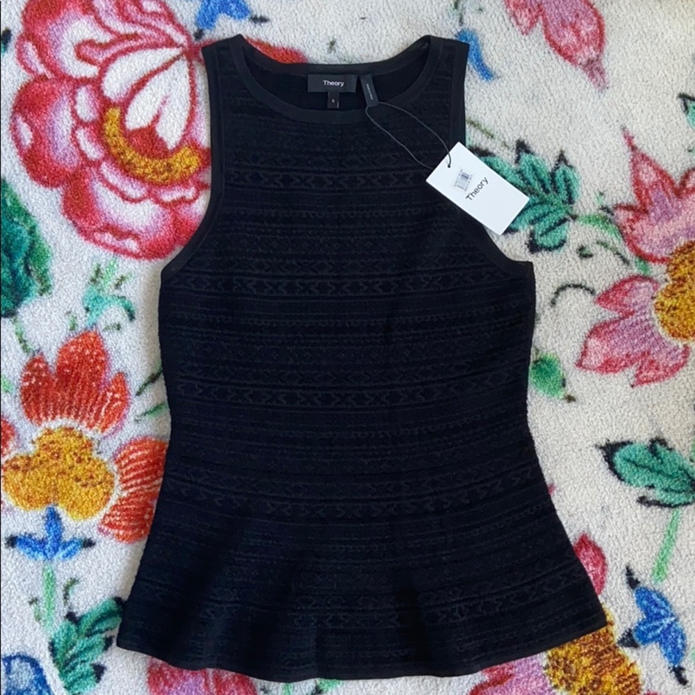 Theory Peplum Tank
